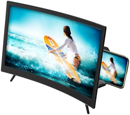 Black Video Amplifying Screen - 1 Pcs for Enhanced Viewing Experience