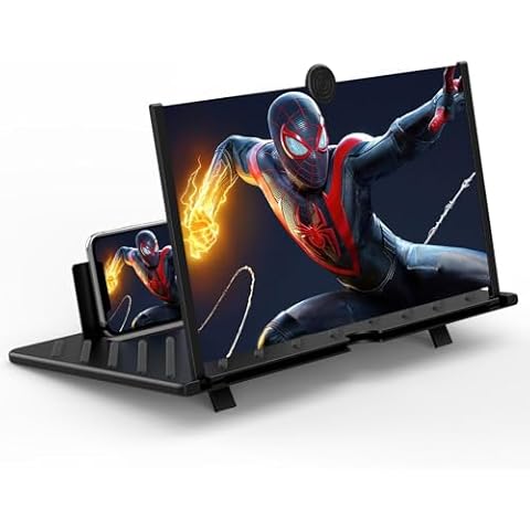 Black Video Amplifying Screen - 1 Pcs for Enhanced Viewing Experience