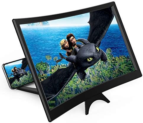 Black Video Amplifying Screen - 1 Pcs for Enhanced Viewing Experience