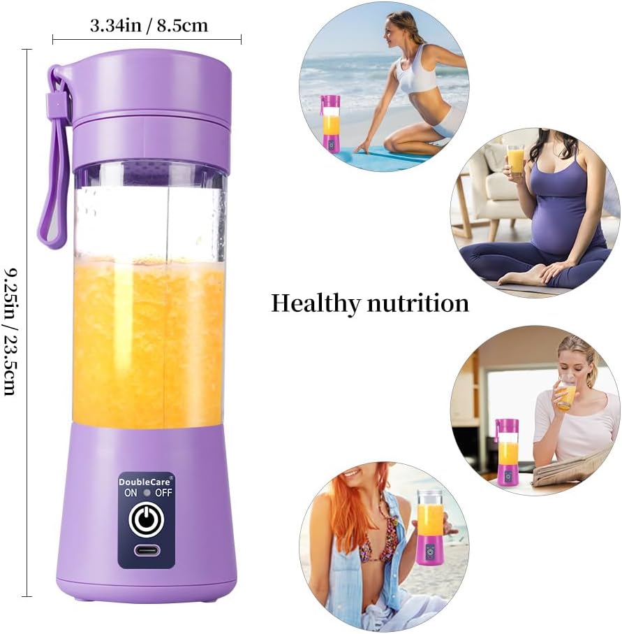 Portable Blender Bottle,Electric USB Juicer Blender