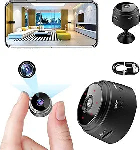 Mini Security Camera, A9 Mini Camera, 1080P HD WiFi