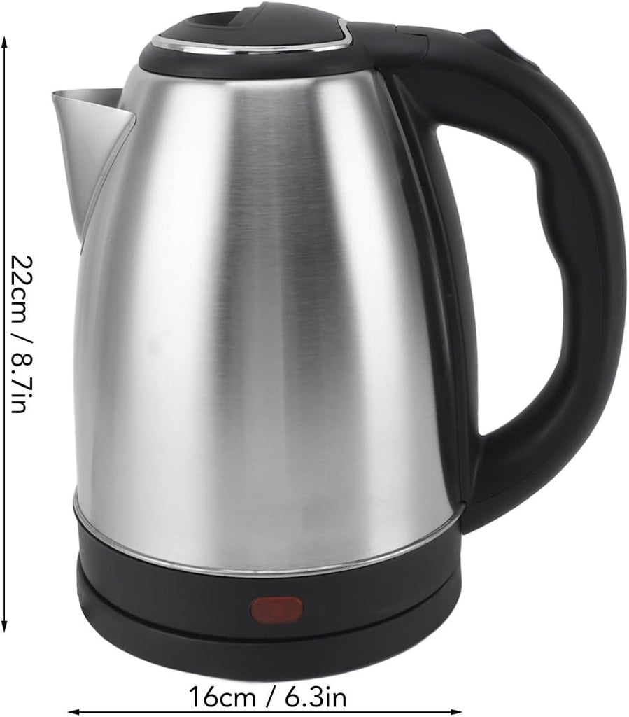 Stainless Steel Electric Kettle, 2L 1500W