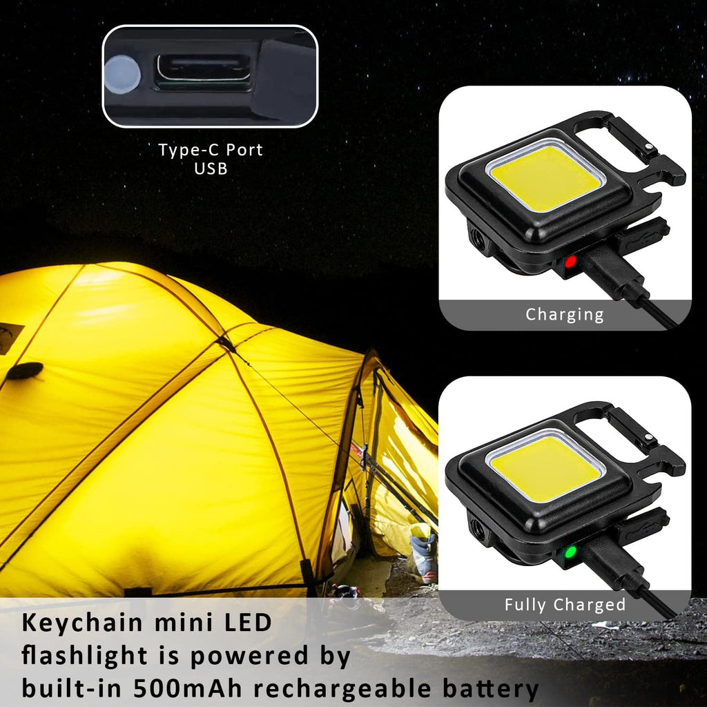 MAKDAK Keychain Flashlight