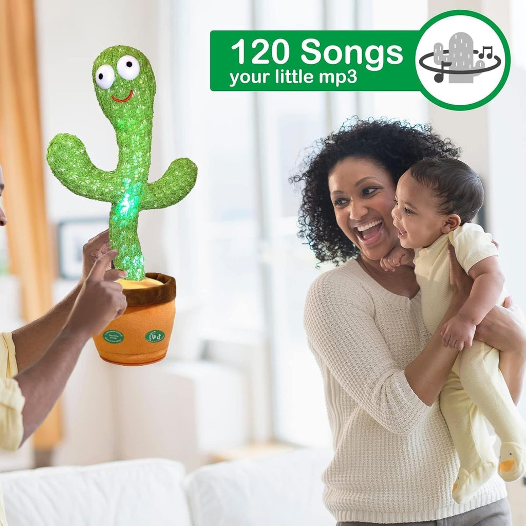 Pbooo Dancing Talking Cactus Mimicking Toy