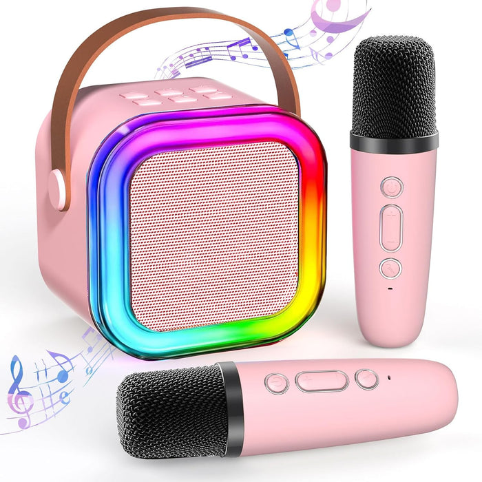 Mini Karaoke Machine for Kids Adults Portable Bluetooth Karaoke Speaker