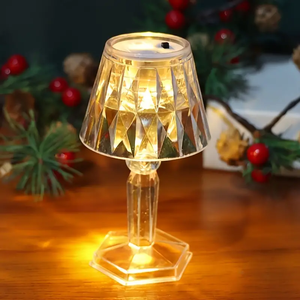 Hot Sale Crystal Diam Desk Lamp Table Lamp Night Light